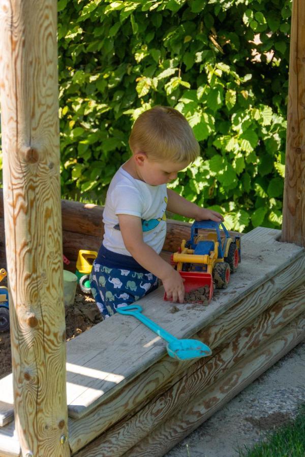 Kinderbauernhof Salmanner Steinbach an der Steyr Exterior foto