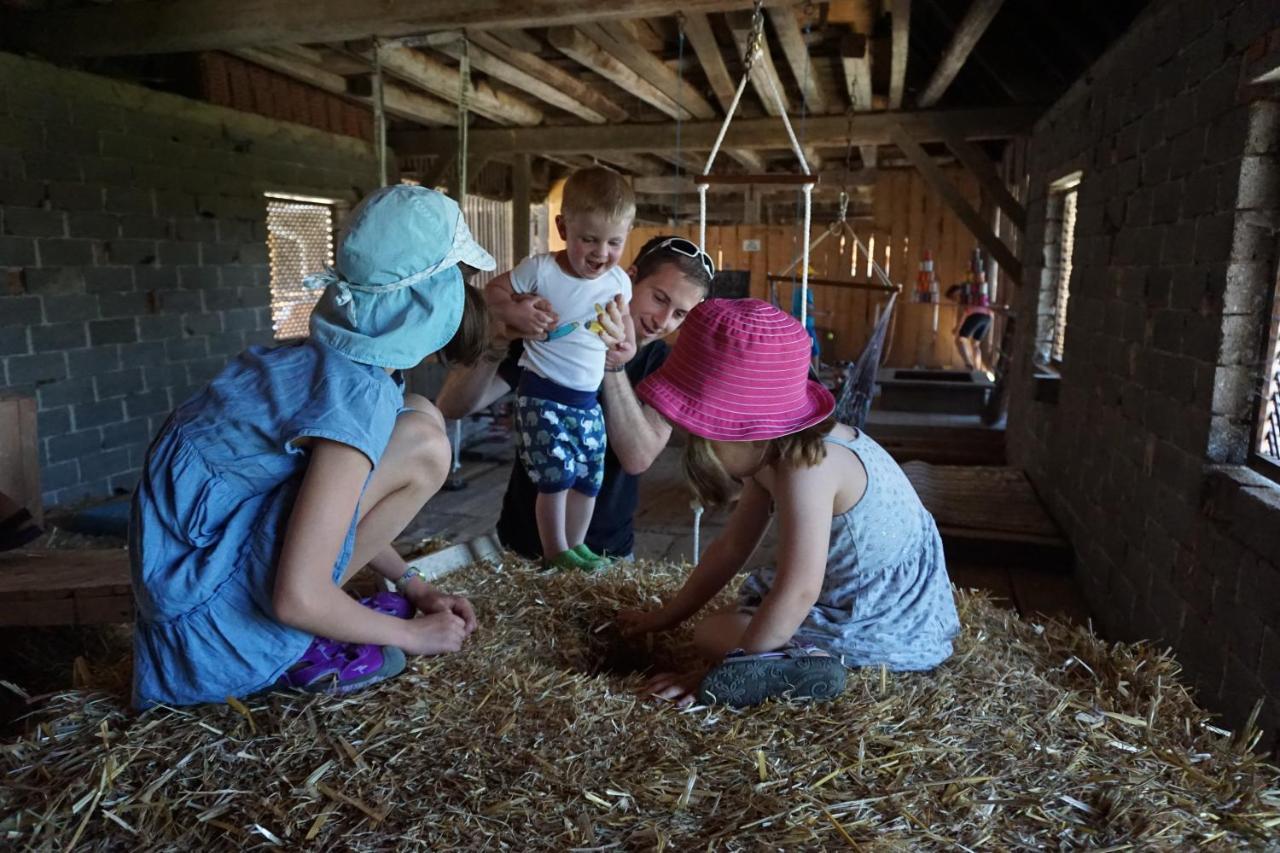 Kinderbauernhof Salmanner Steinbach an der Steyr Exterior foto