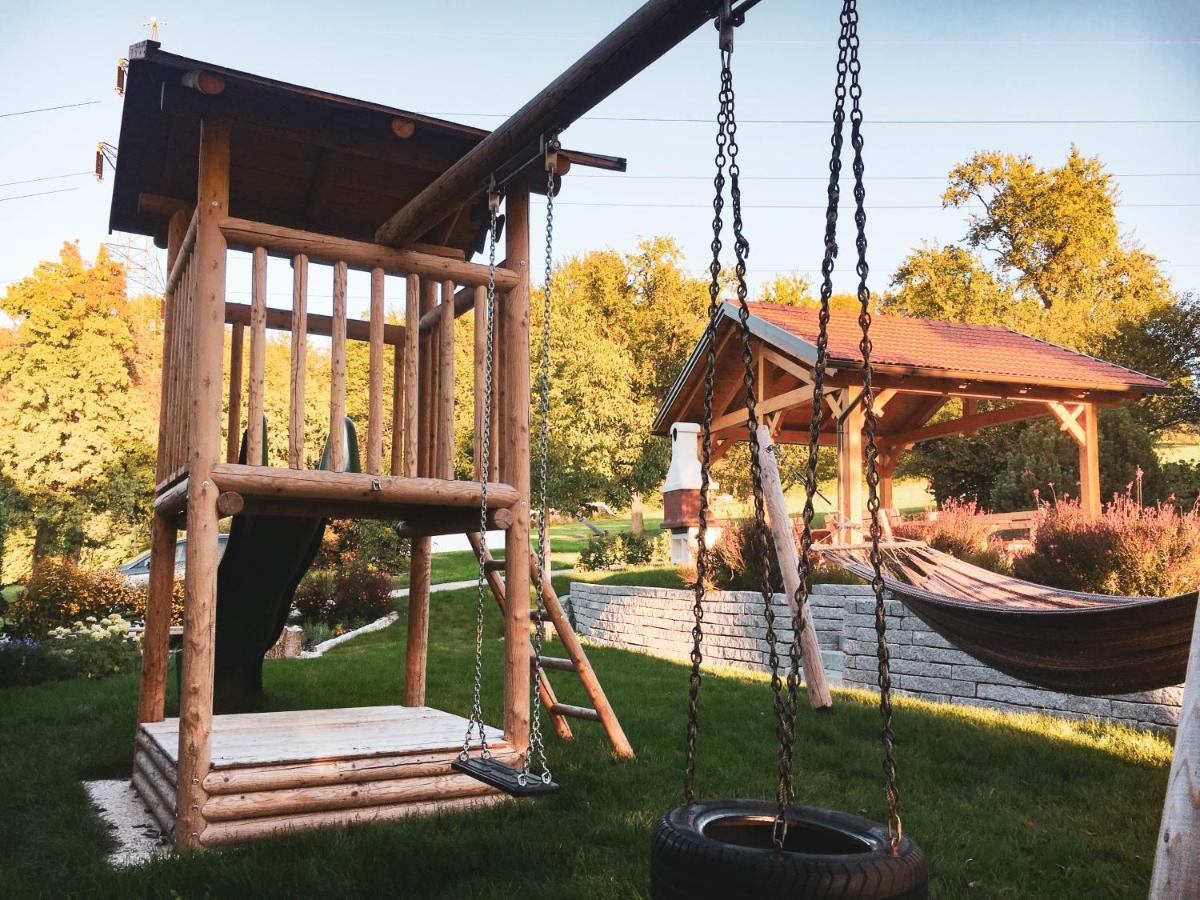 Kinderbauernhof Salmanner Steinbach an der Steyr Exterior foto