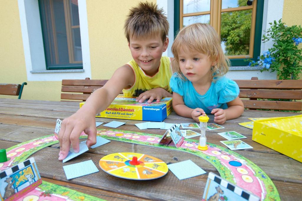 Kinderbauernhof Salmanner Steinbach an der Steyr Exterior foto